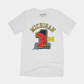 1989 Michigan Basketball Champs Tee