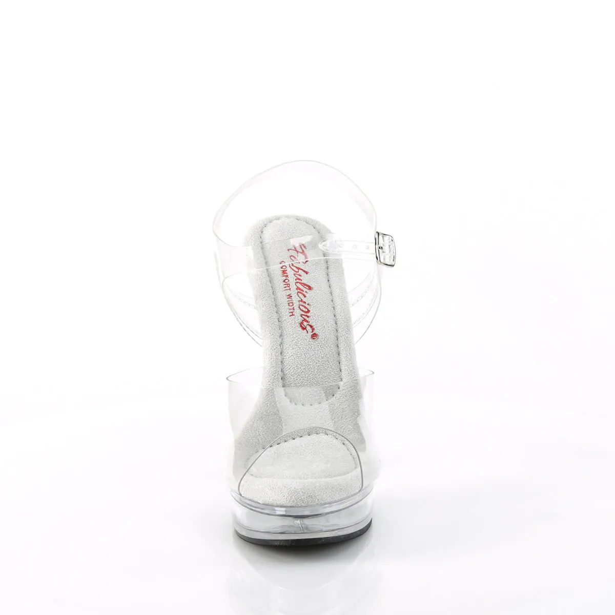 5 Inch Heel MAJESTY-508 Clear