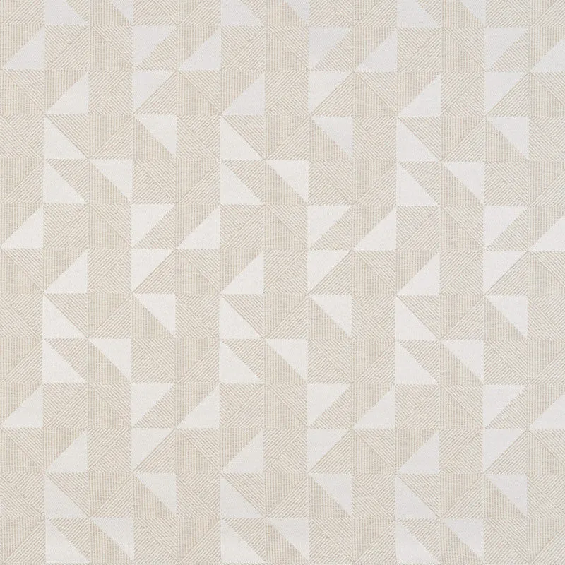 Ahoy Fabric in Beige/Tan/White