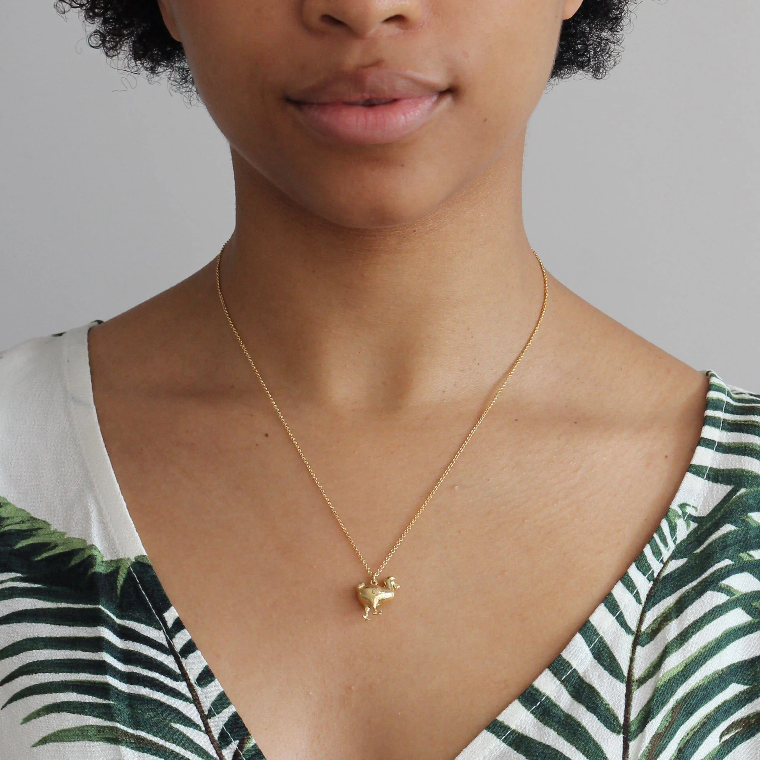 Alex Monroe Dodo Necklace