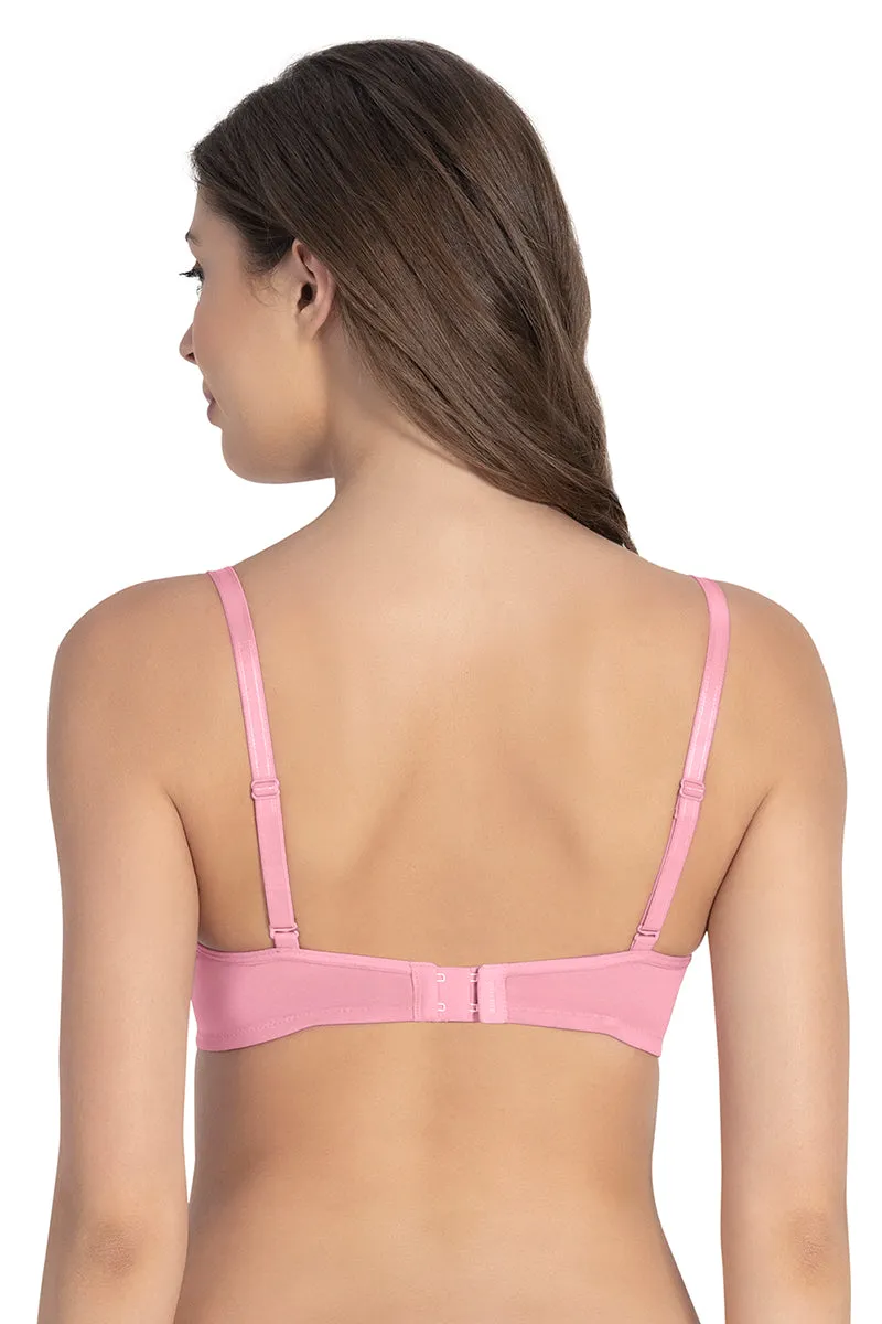 All Day Smooth Comfort Padded & Non-wired Bra - Wild Rose