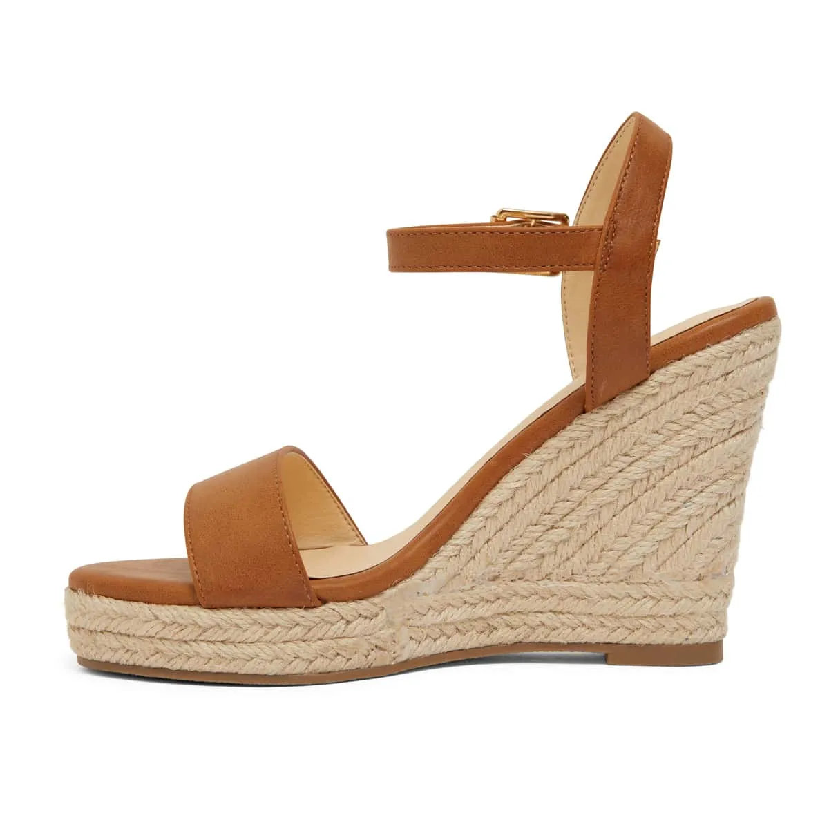 Amato Espadrille in Tan Smooth