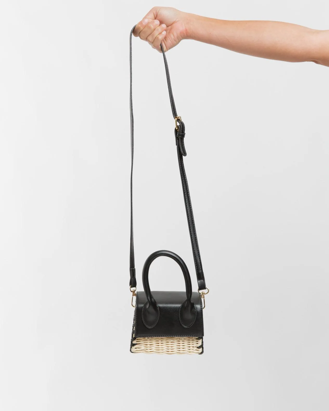 Banksia Micro Handbag | Black