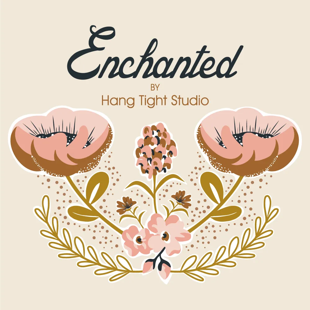 Bird Watching - Enchanted - Hang Tight Studios - Cloud 9 Fabrics - Poplin