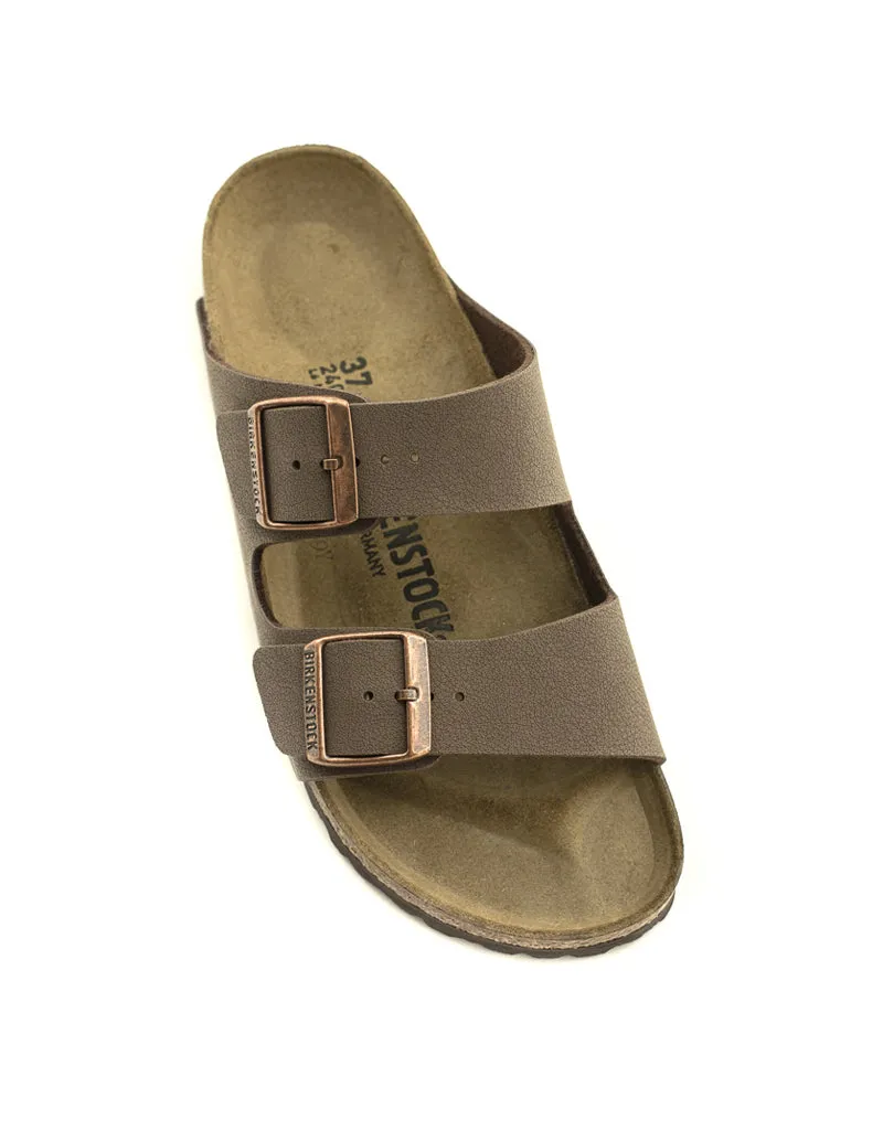 Birkenstock — Arizona Birko Flor - Mocca Narrow Width