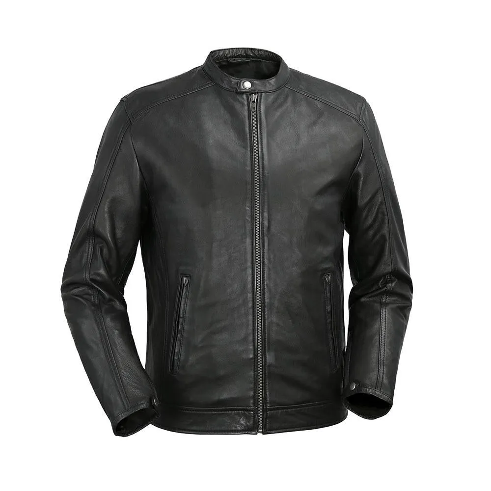 Black Leather "Iconoclast" Jacket