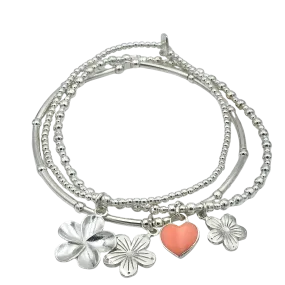 Bracelet Set Sicily Hibiscus