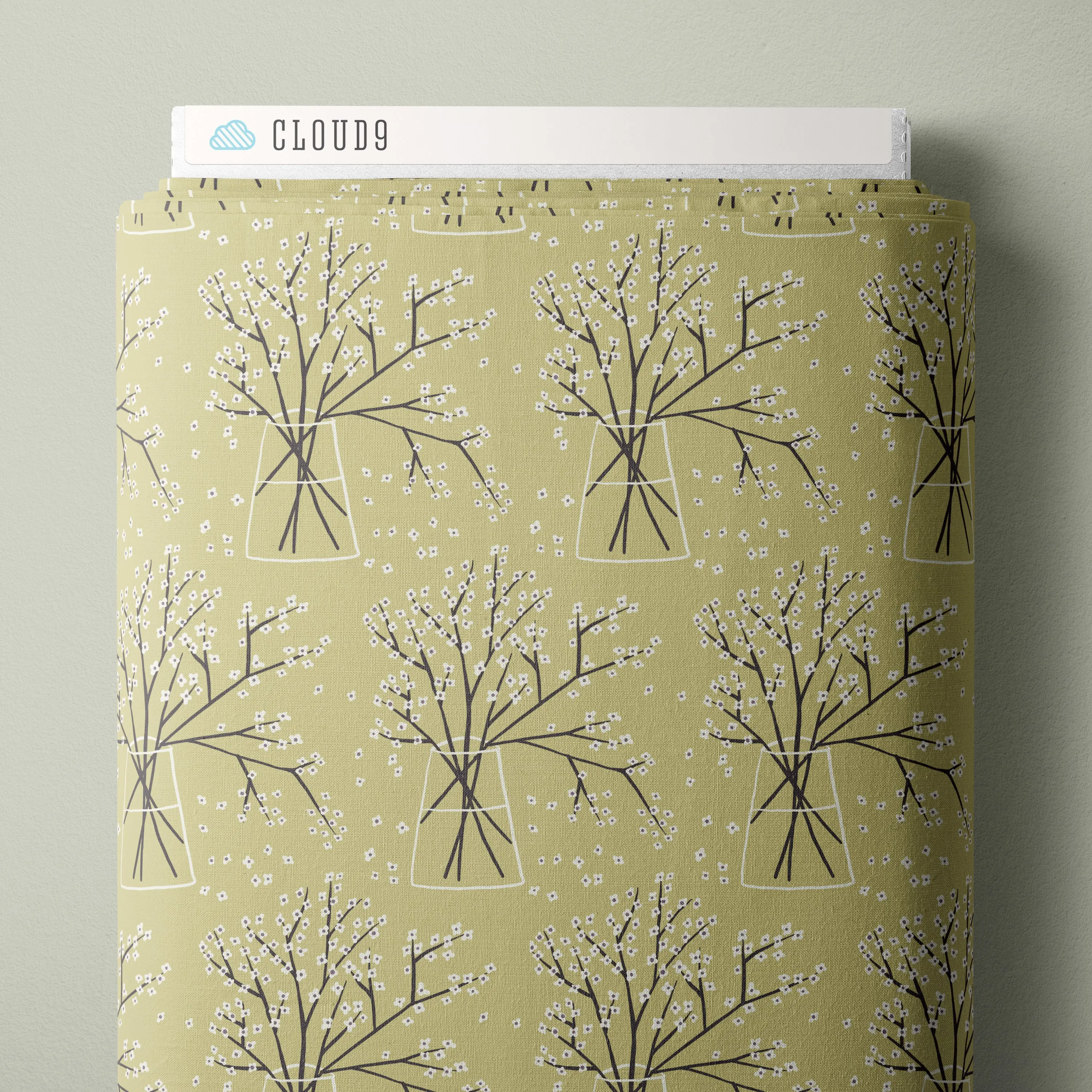 Branches - Planted - Betsy Siber - Cloud 9 Fabrics - Poplin