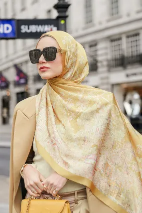 British 2 Satin Shawl - Oxford Street