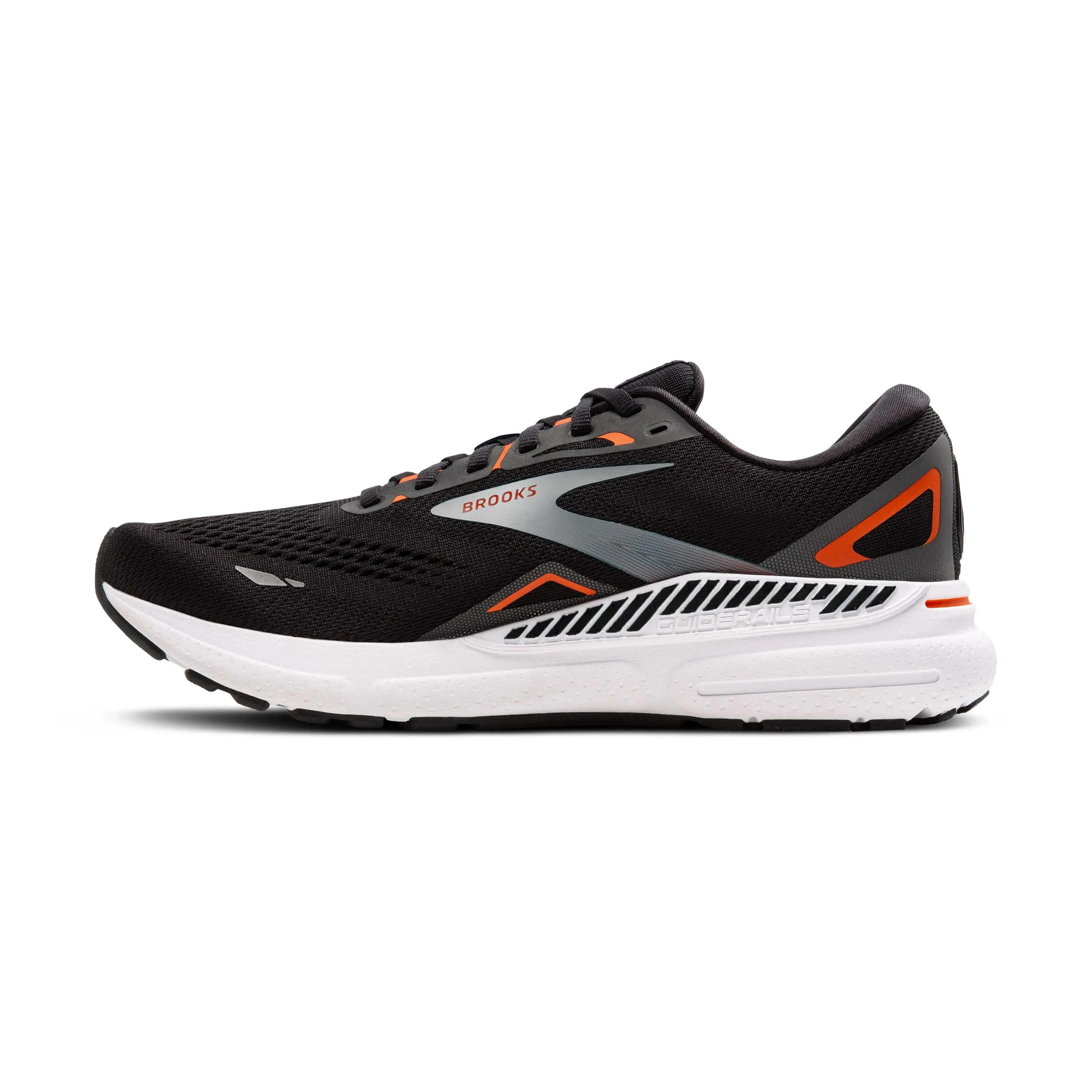 Brooks Adrenaline GTS 23 Men's Running Shoes AW24 Black/Mandarin Red/Blue