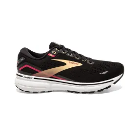 Brooks Ghost 15 (Womens) - Black/Orange/Raspberry