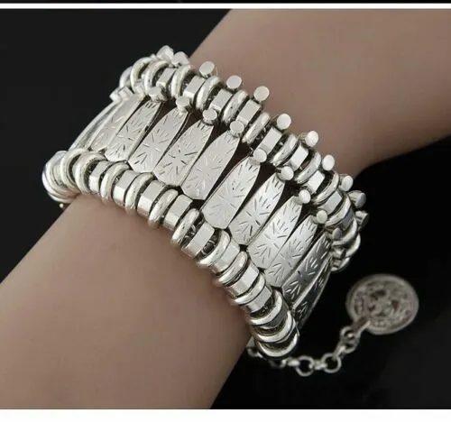 Child Of Wild Sinaya Gypsy Bracelet Burnished Silver Stacking Cuff Bracelet Be Festival Ready!