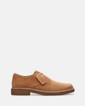 Clarkdale Derby Light Tan Suede