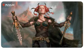 Commander Legends Jeska, Thrice Reborn Standard Gaming Playmat for Magic: The Gathering