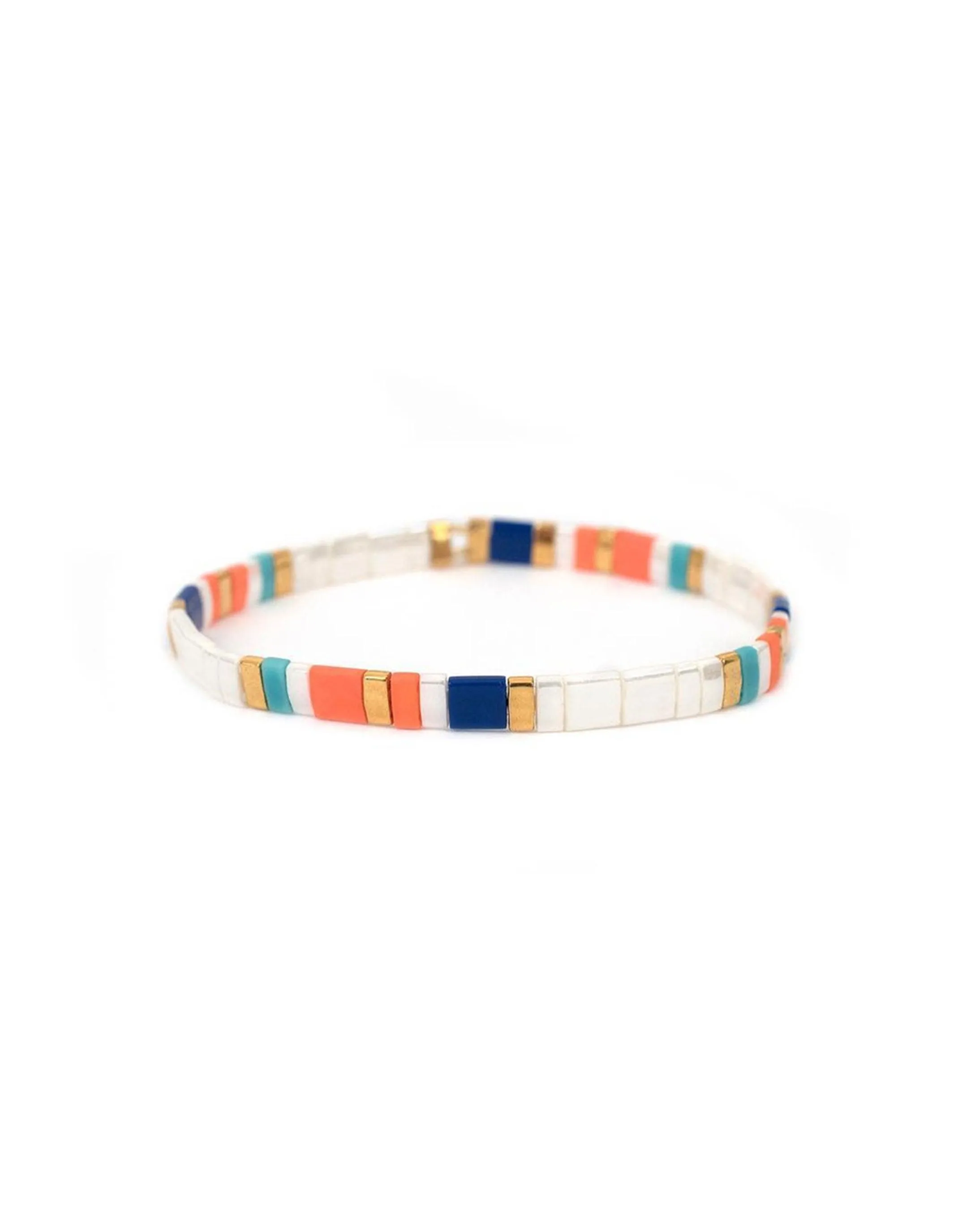 Corfu Bracelet - White Multi