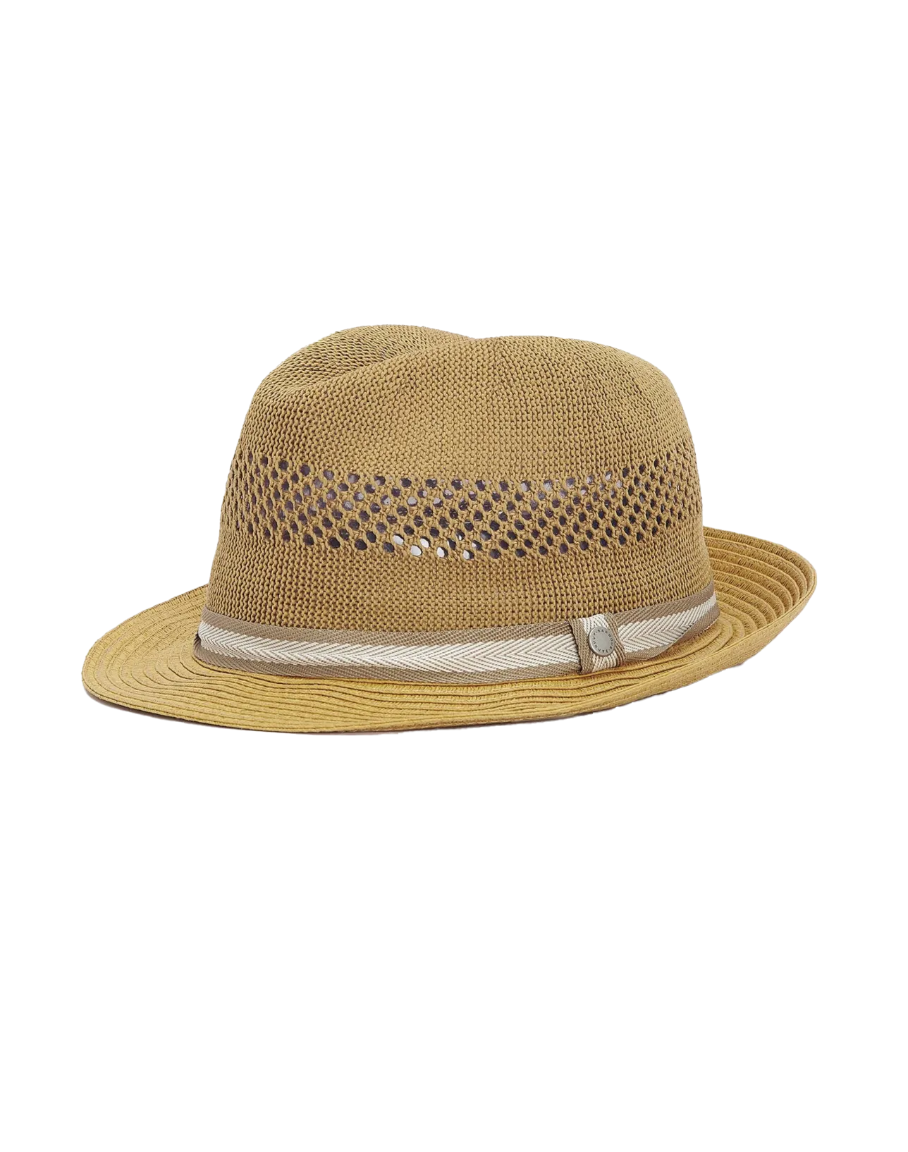 Craster Trilby Summer Hat Dk Tan