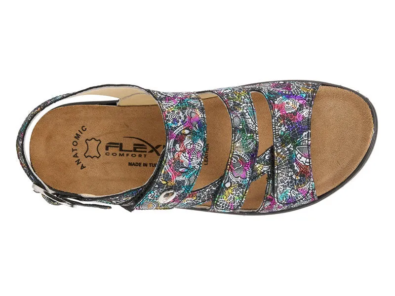 Flexus by Spring Step Acamar Floral - Women's Sandal