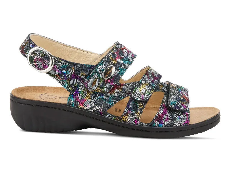 Flexus by Spring Step Acamar Floral - Women's Sandal