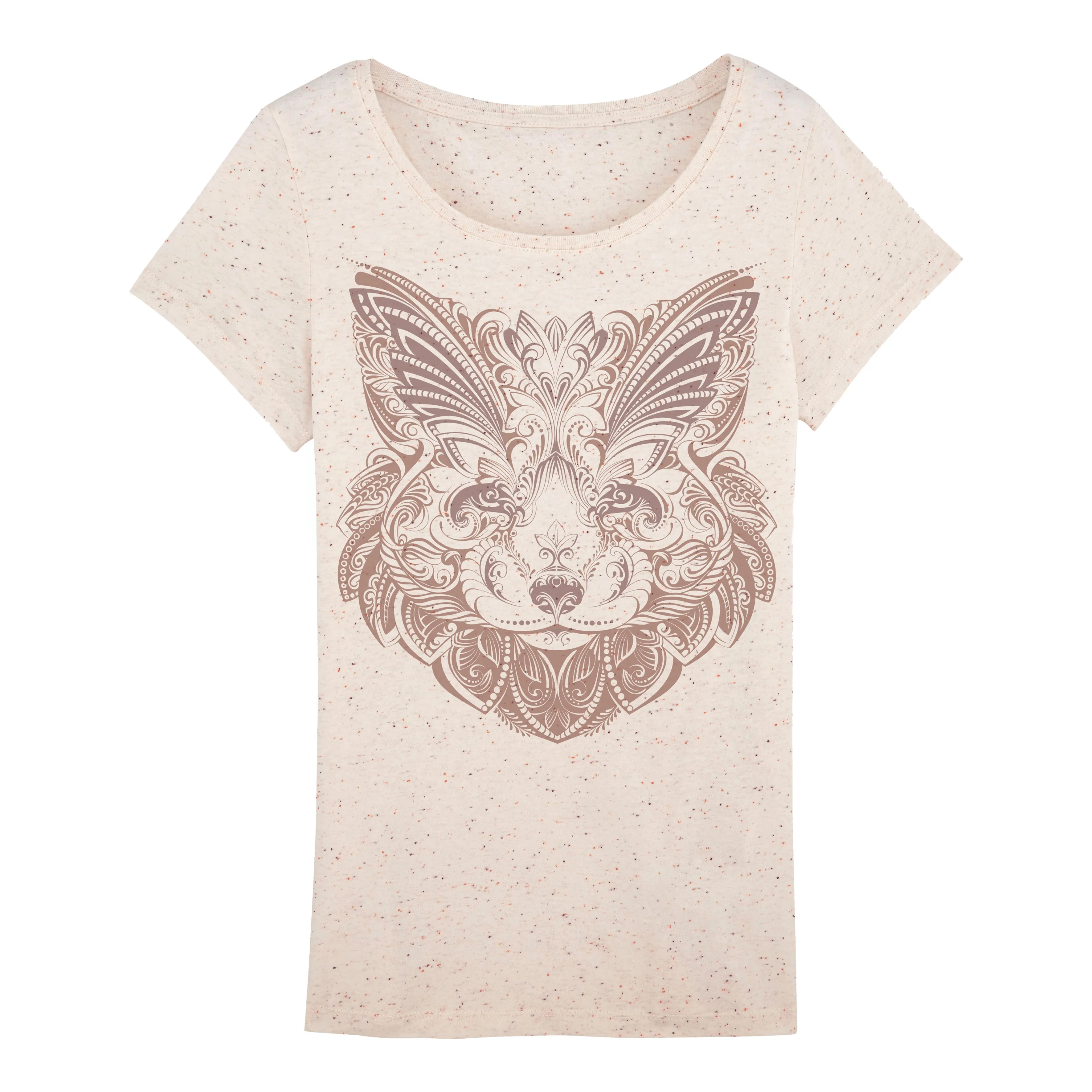 Fox Mandala T-Shirt Women