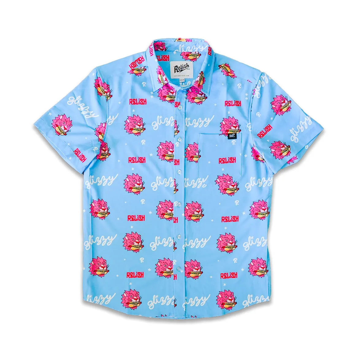 Glizzy button down Short Sleeve Shirt