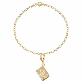 Gold Plated Custard Cream Bracelet