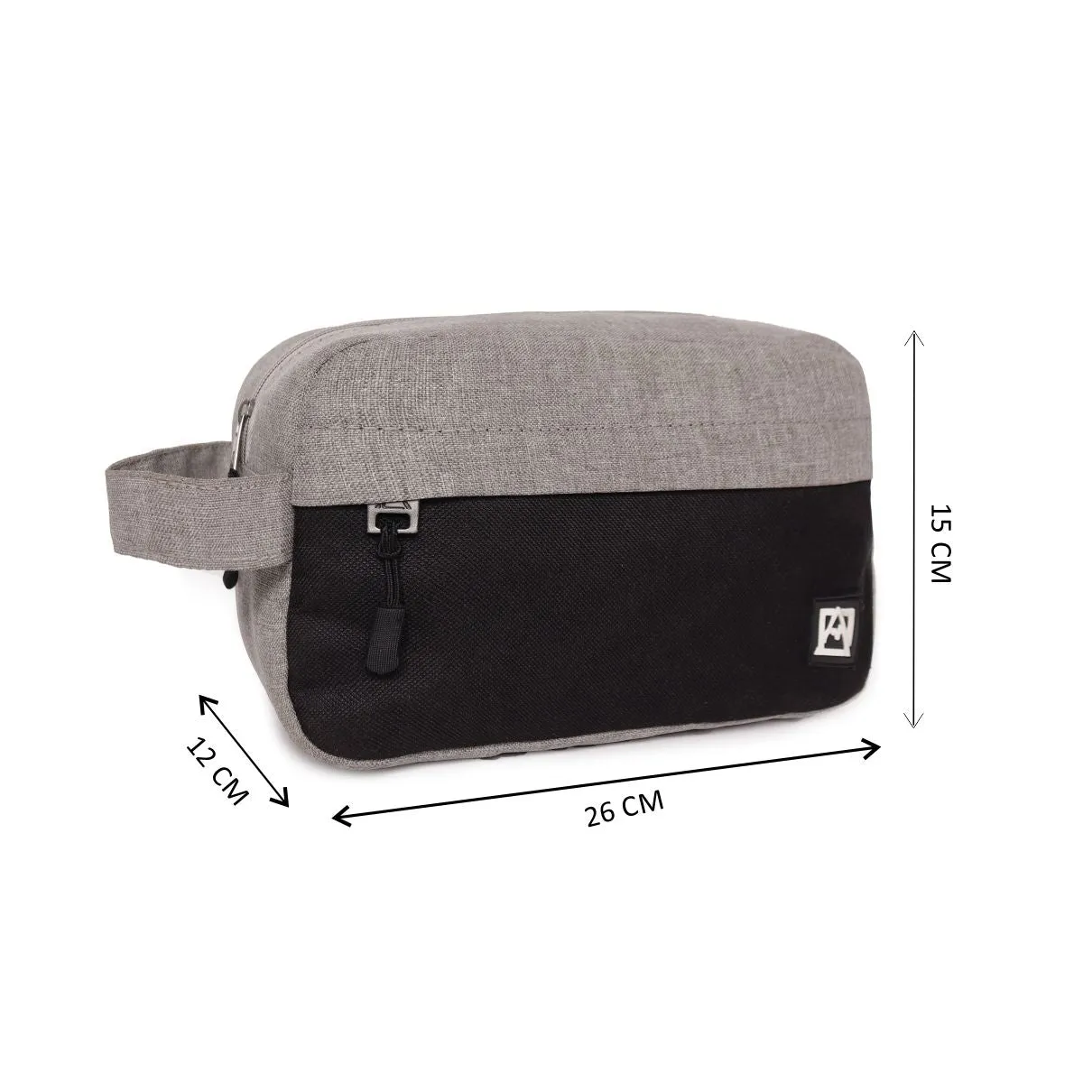 Grey/Black Makeup Kit/Travel Organizer  Pouch/Cosmetics Case