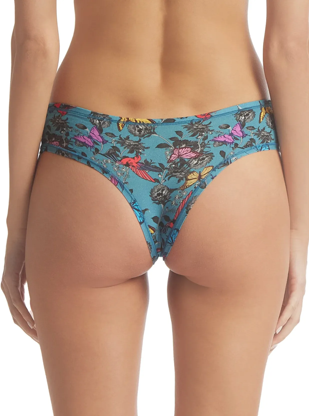 Hanky Panky PlayStretch Natural Rise Thong - Wonderland