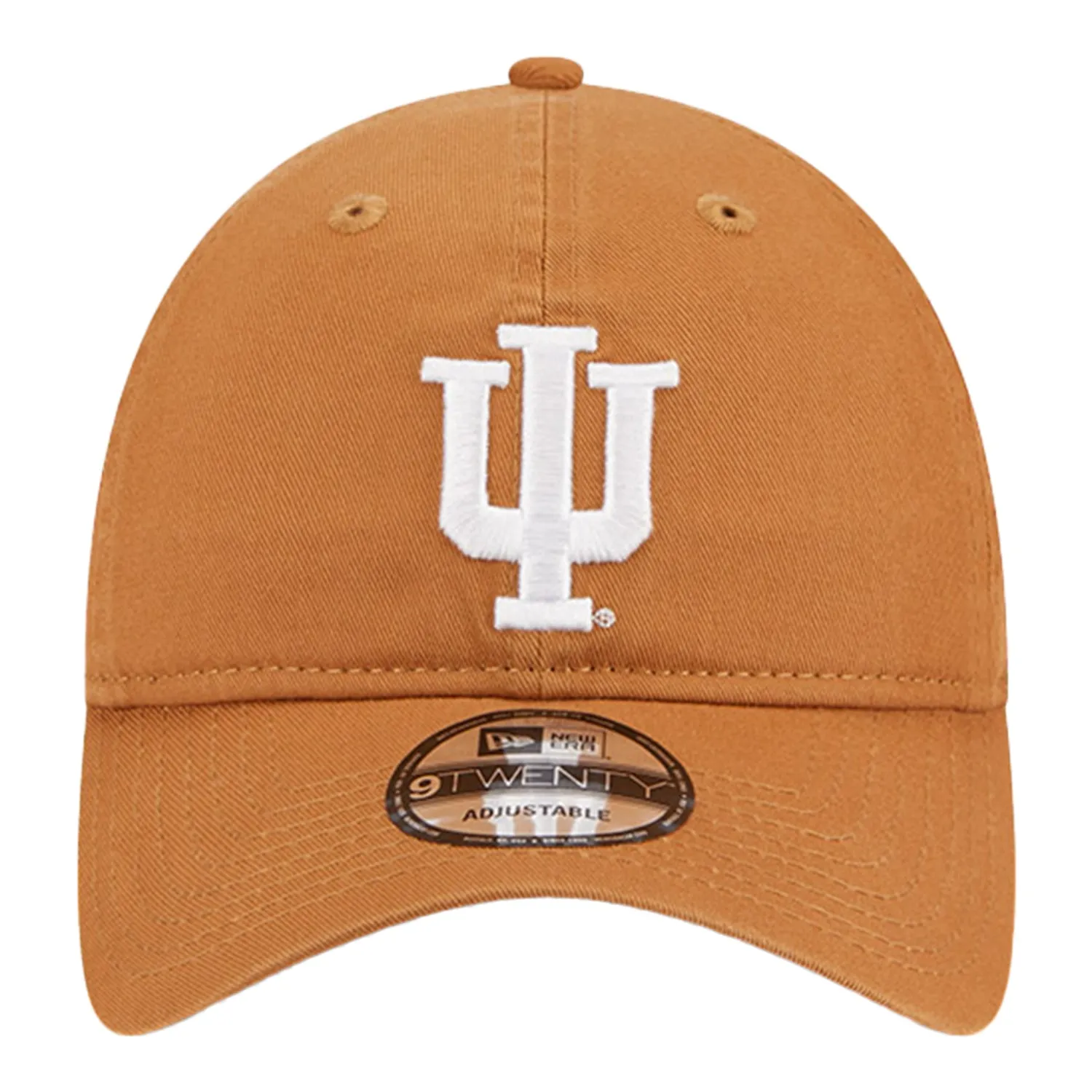 Indiana Hoosiers Primary Logo Tan Adjustable Hat