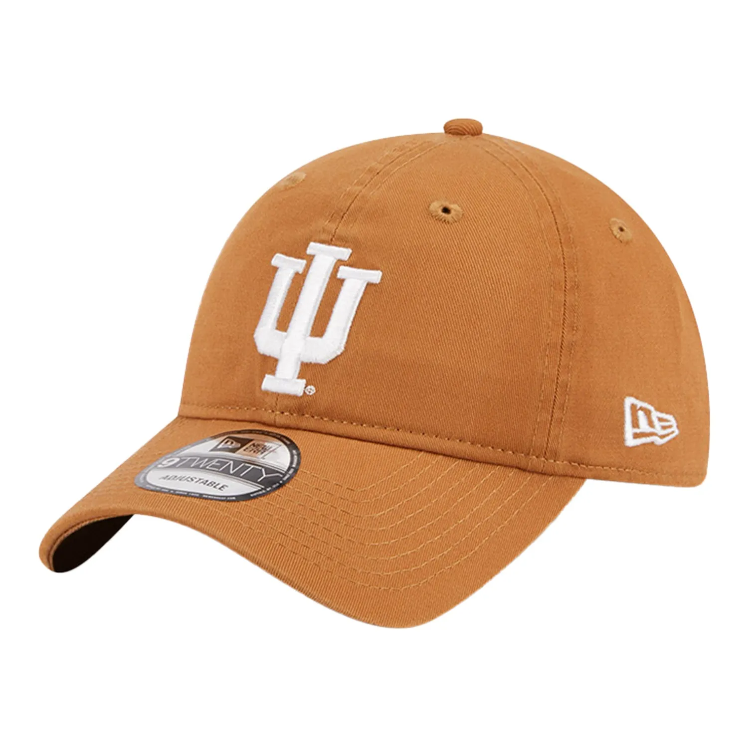 Indiana Hoosiers Primary Logo Tan Adjustable Hat