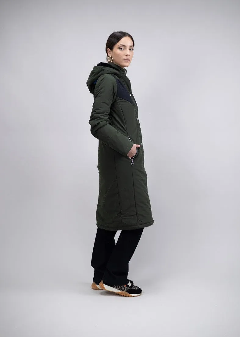 Java Womens Long Parka Coat