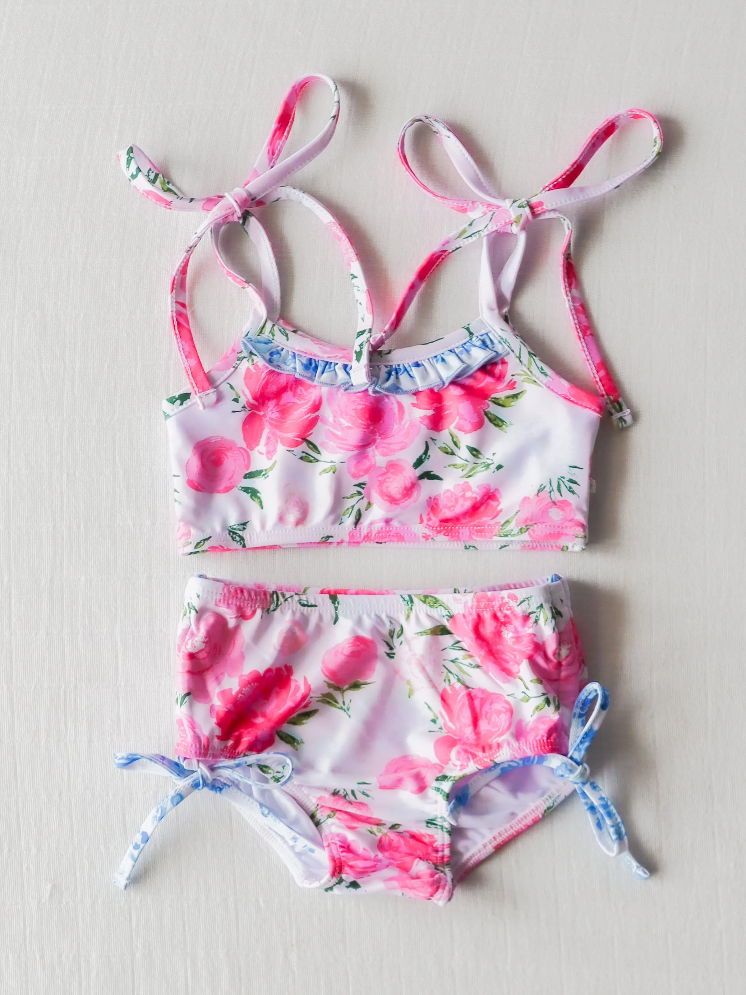 Meg Tankini - Wild Roses