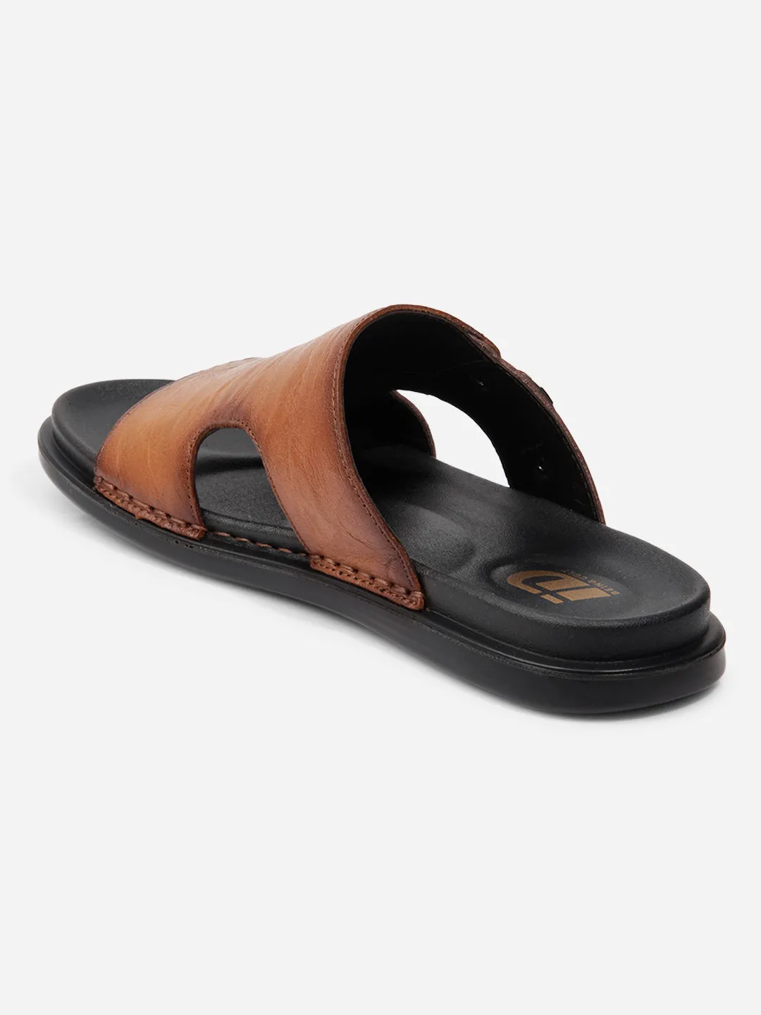 Men Tan-Brown Sandal / Slipper (ID4222)