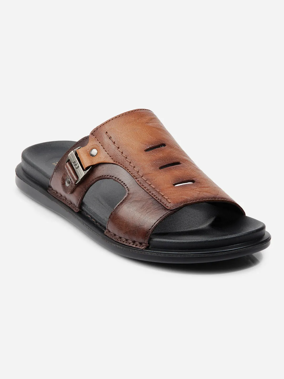 Men Tan-Brown Sandal / Slipper (ID4222)