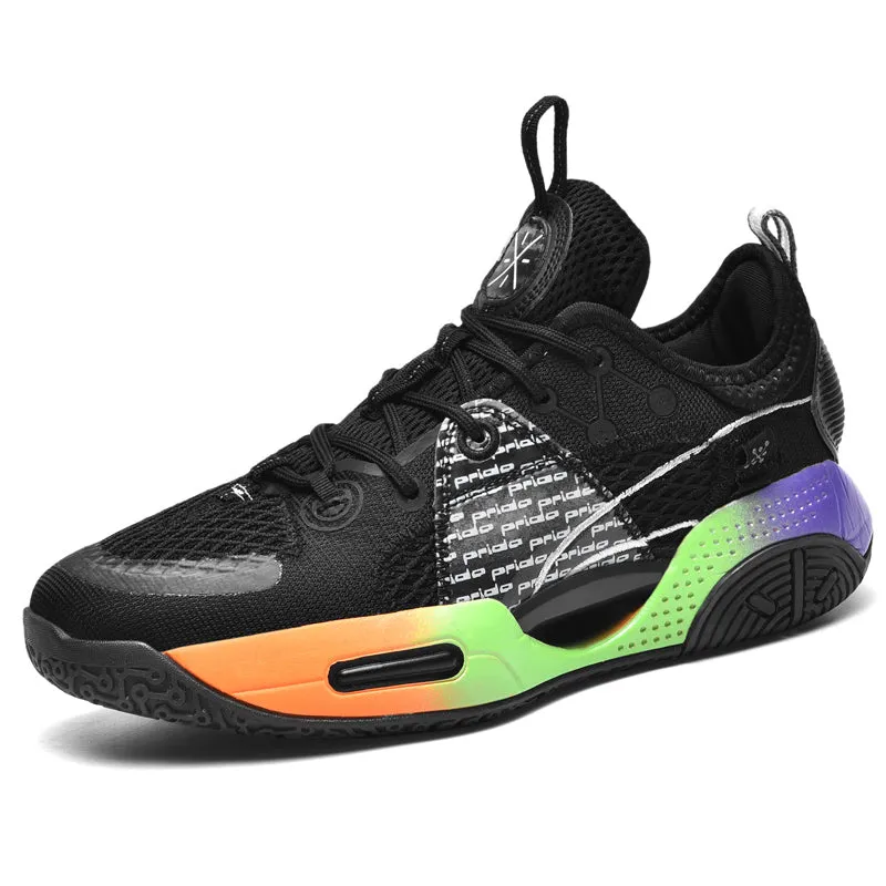 Men's Basketball Non Slip Breathable Athletic Sneakers Fashion Running Shoes | A76