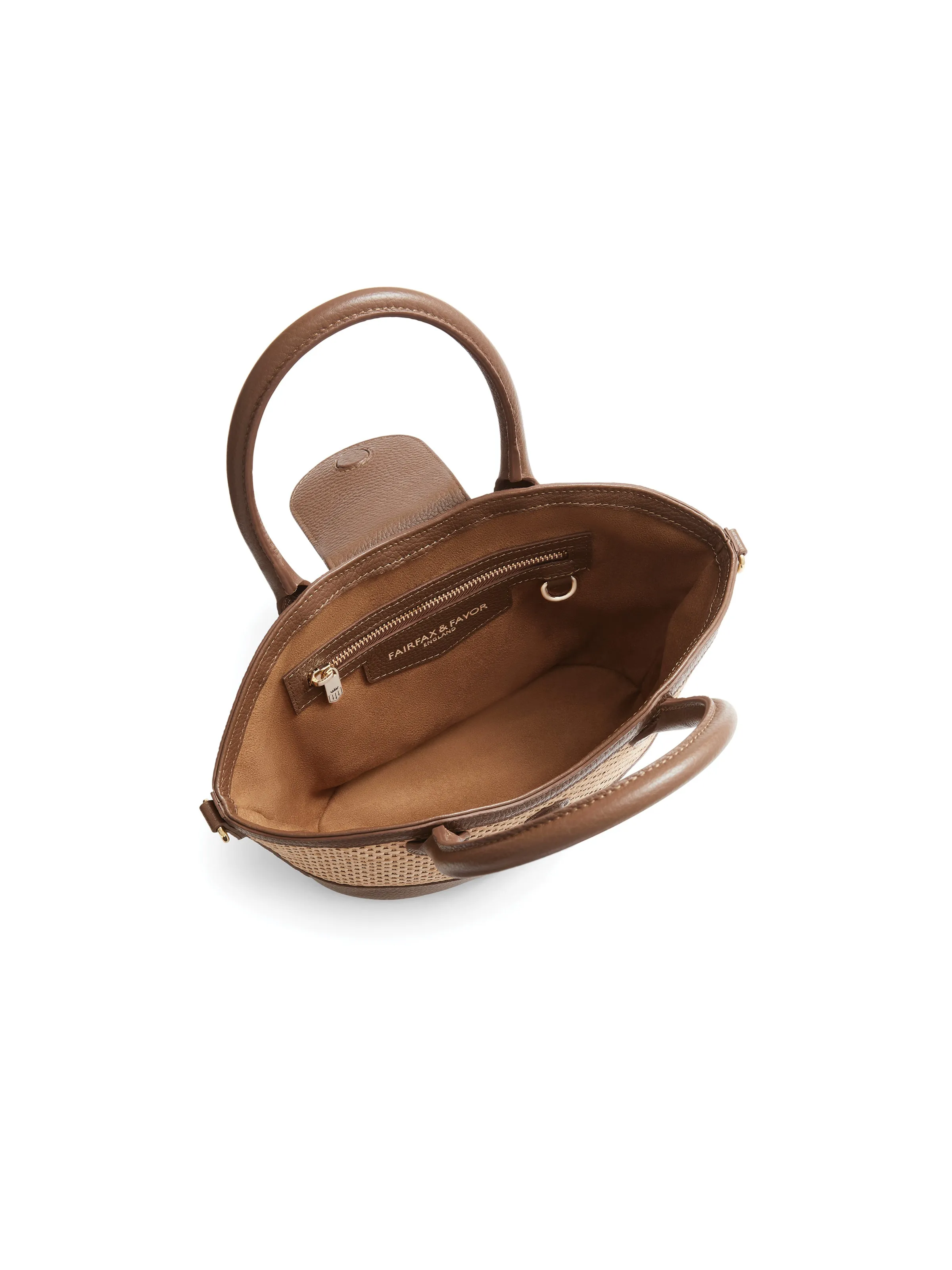 Mini Windsor Basket Bag - Tan