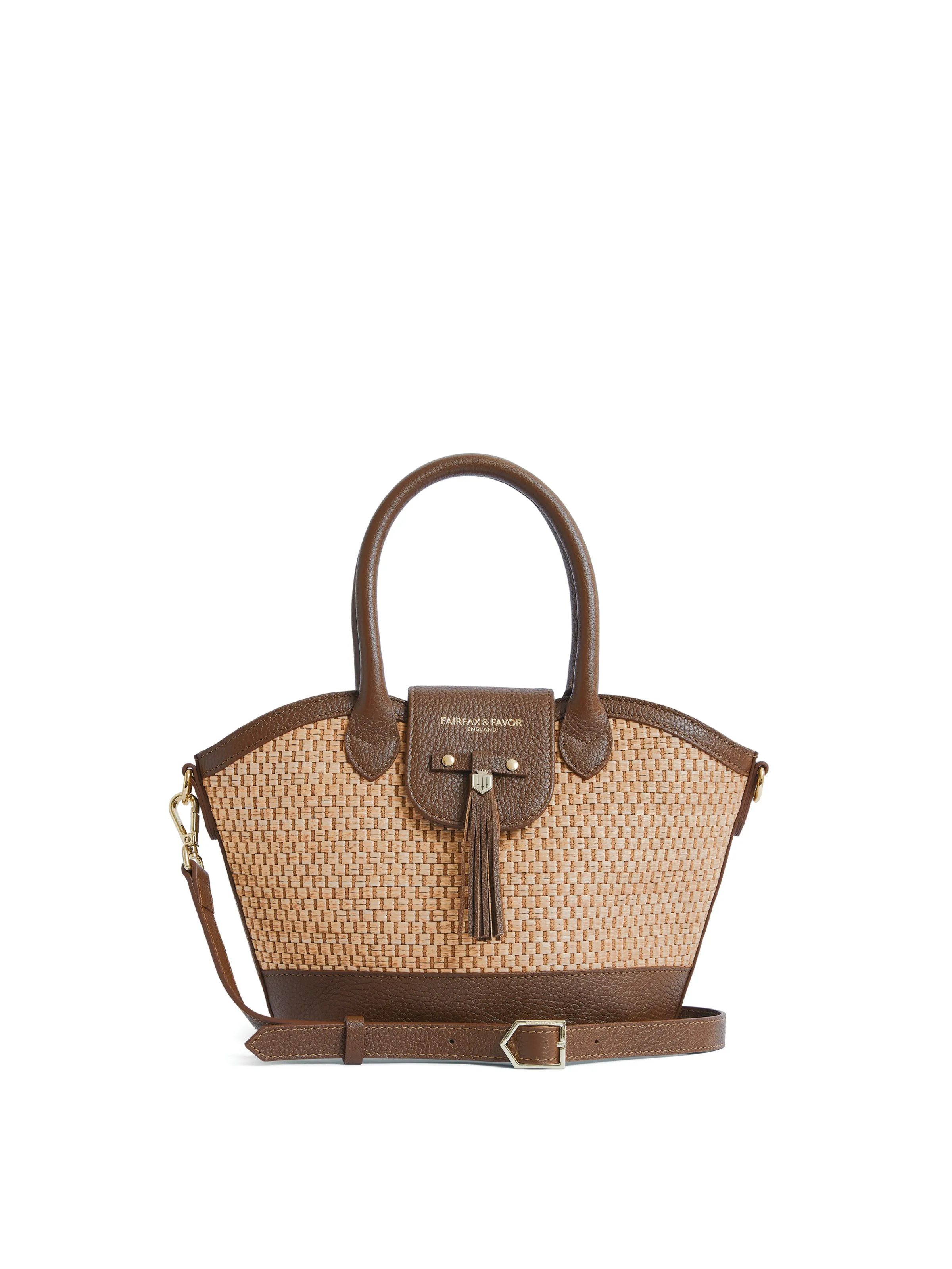 Mini Windsor Basket Bag - Tan