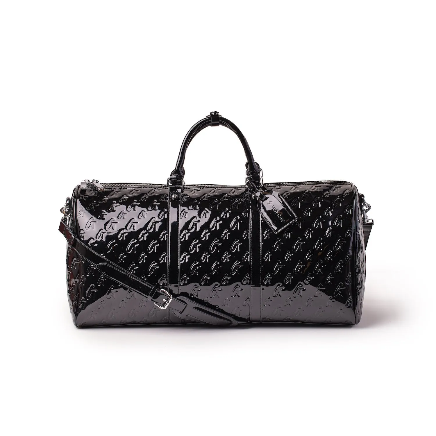 MONOGRAM DUFFLE BAG MIRROR BLACK