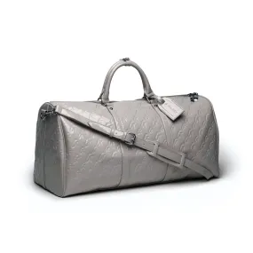 MONOGRAM DUFFLE BAG MIRROR GRAY