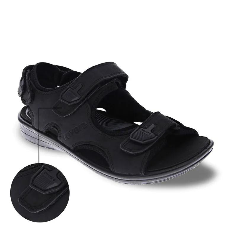 Montana 2 Black -  Revere Comfort Shoes at Brandys Shoes