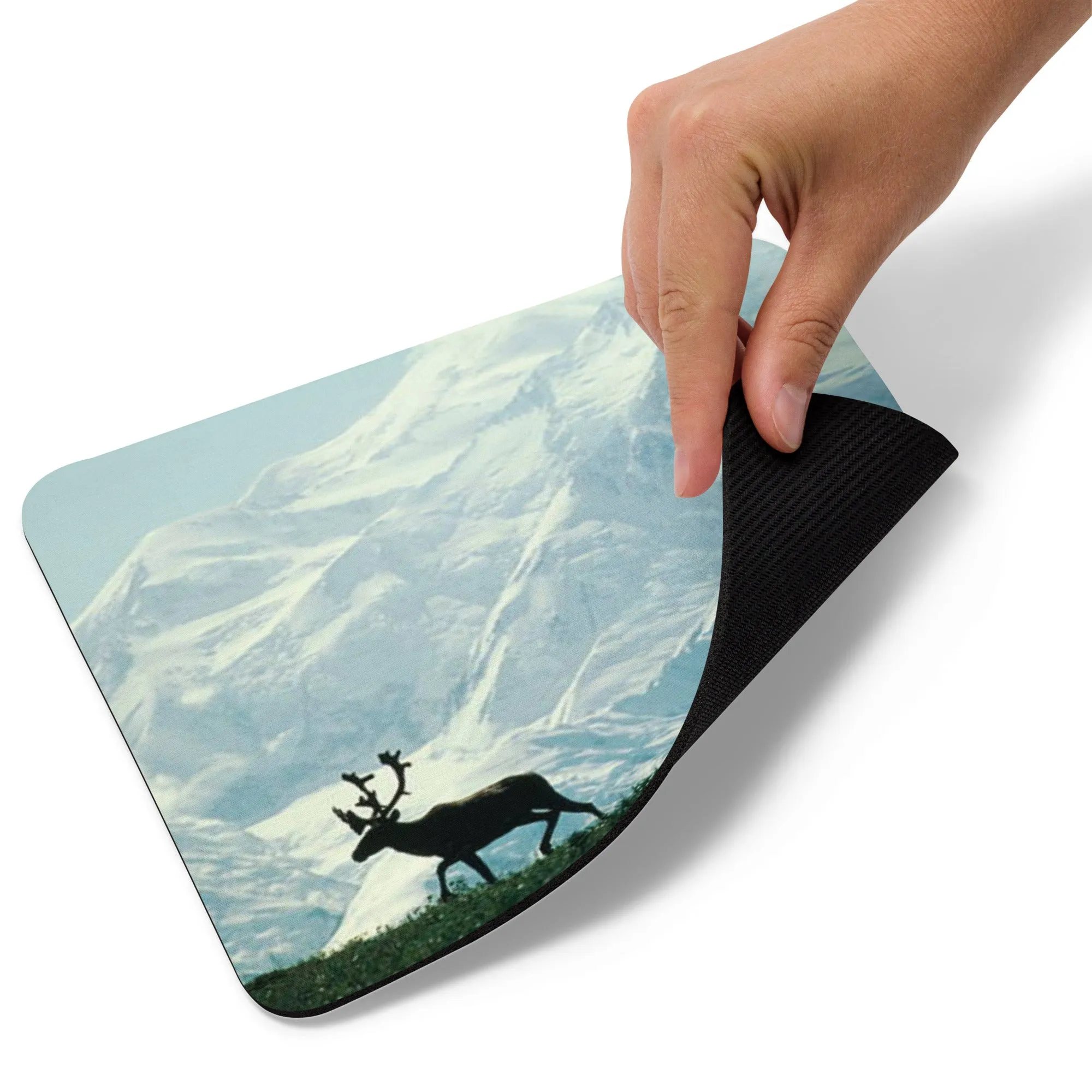 Padded Non-Slip Mousepad - Elk Mountain Range