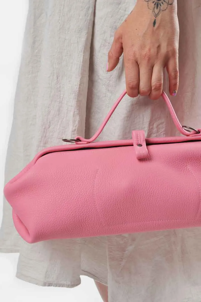 Pink Baguette Bag