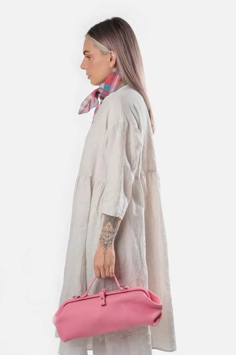 Pink Baguette Bag