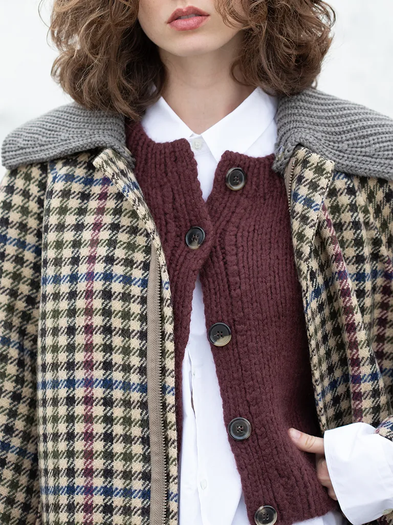 Plaid Fall Mix Callyx Coat