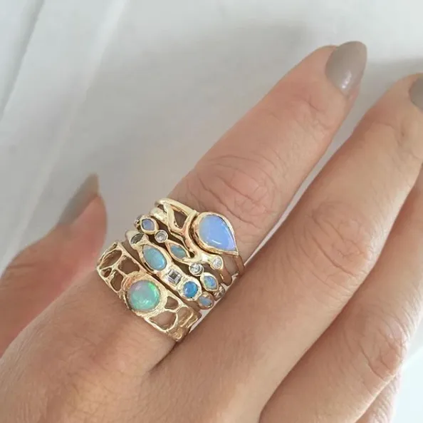 Shima Reef Opal Ring