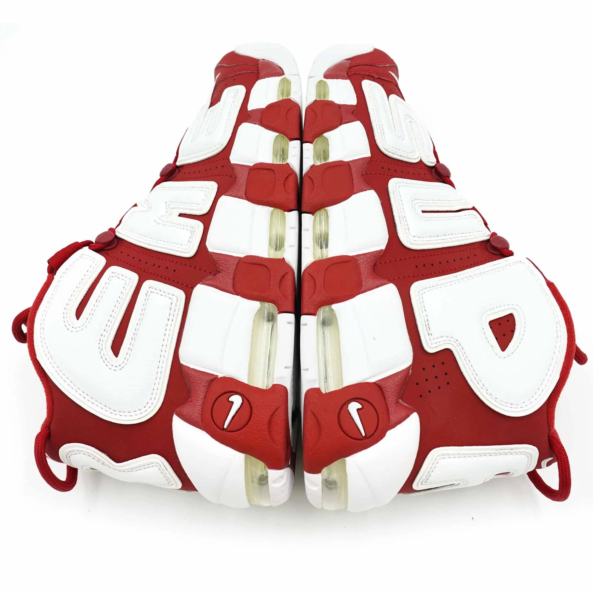 SUPREME X NIKE AIR MORE UPTEMPO SUPTEMPO RED 2017