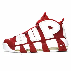 SUPREME X NIKE AIR MORE UPTEMPO SUPTEMPO RED 2017