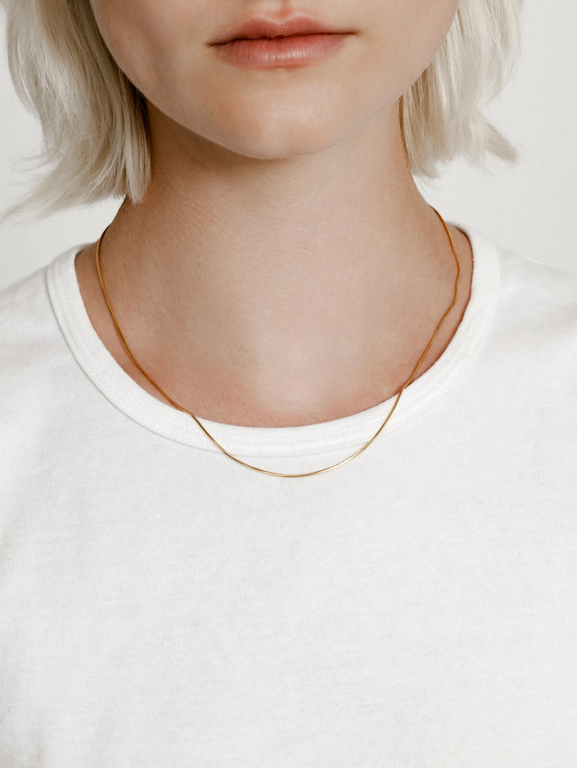 Sylvie Necklace in Gold