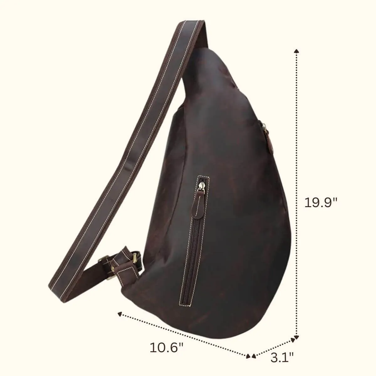 The Desert Trails - Mens Crossbody Sling Bag