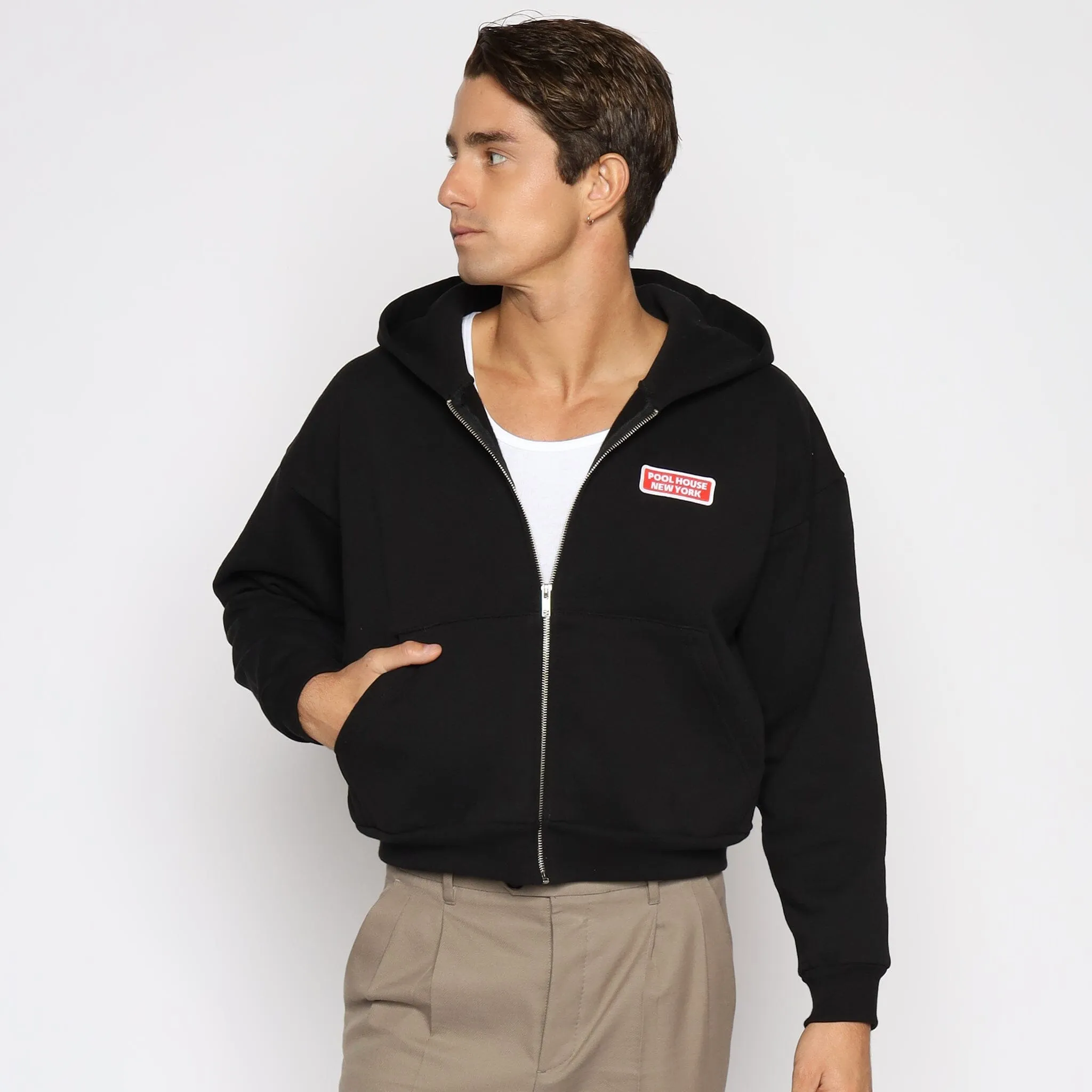 The Mercer Cropped Zip-Up (Restock)