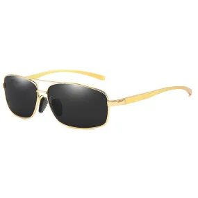 West Louis™ Classic Style Polarized Metal Frame Men Sunglasses